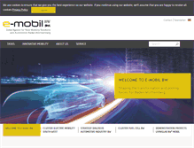 Tablet Screenshot of e-mobilbw.de